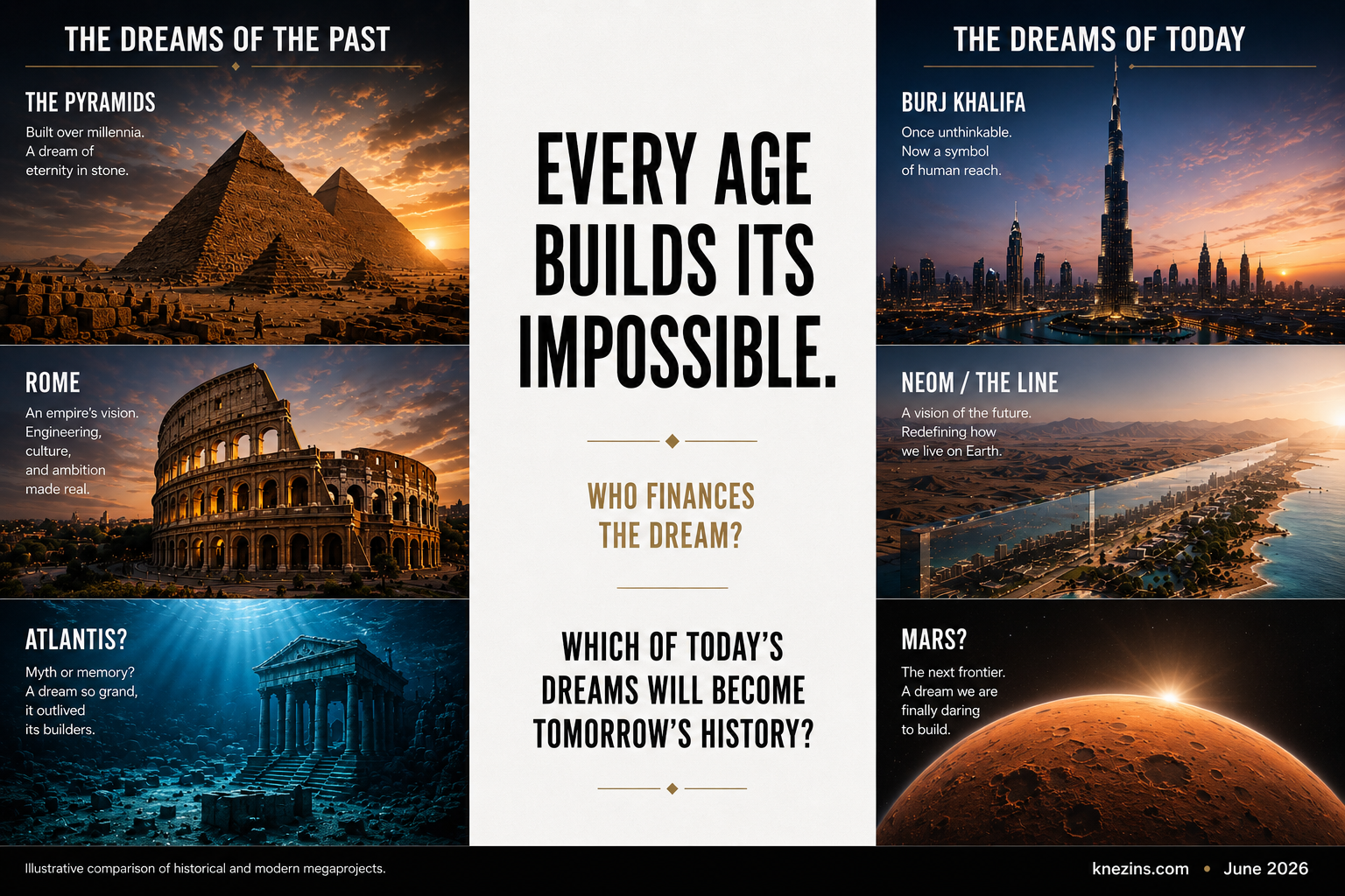 History Builds. Humanity Dreams.
