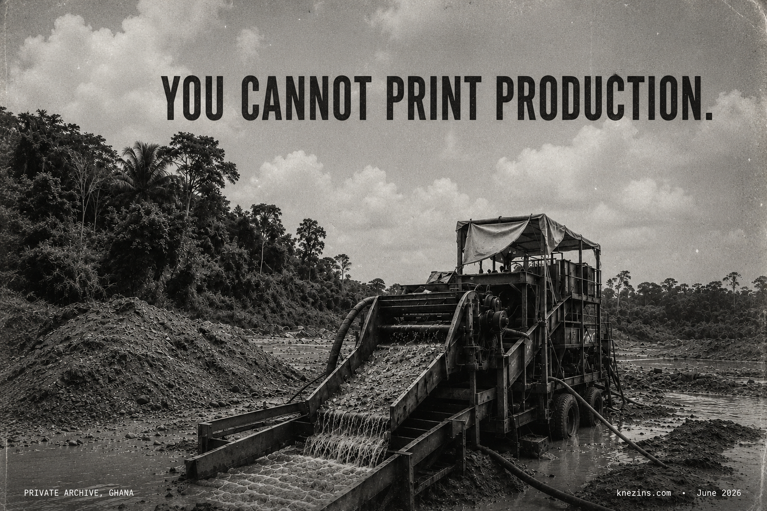 Production Begins Where Valuation Ends