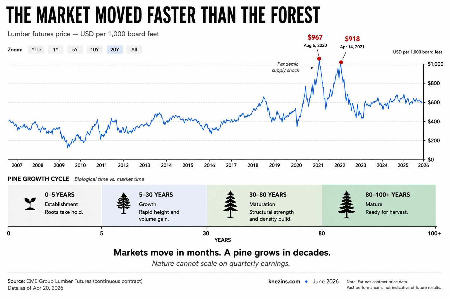 The Market Moved Faster Than the Forest